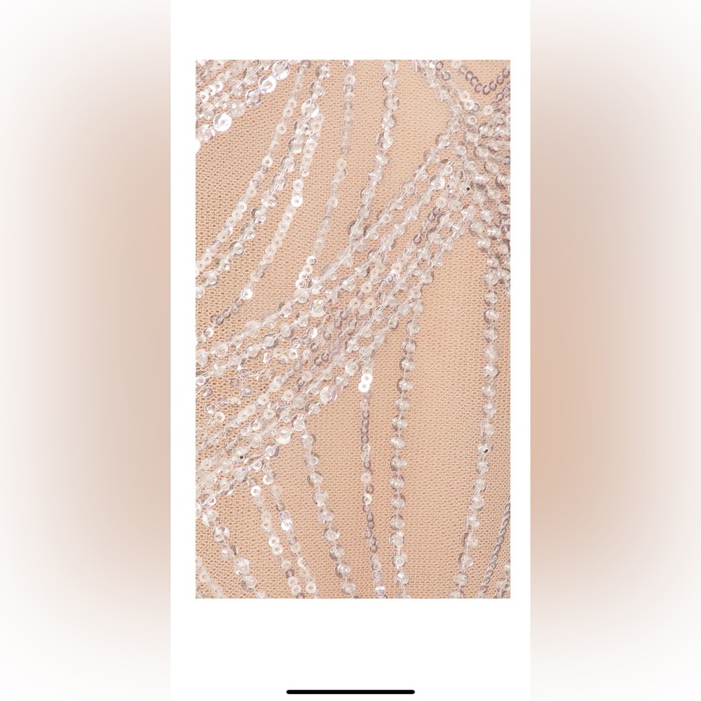 Bronx and Banco Elegant Sequin Evening Gown - Picture 4 of 6